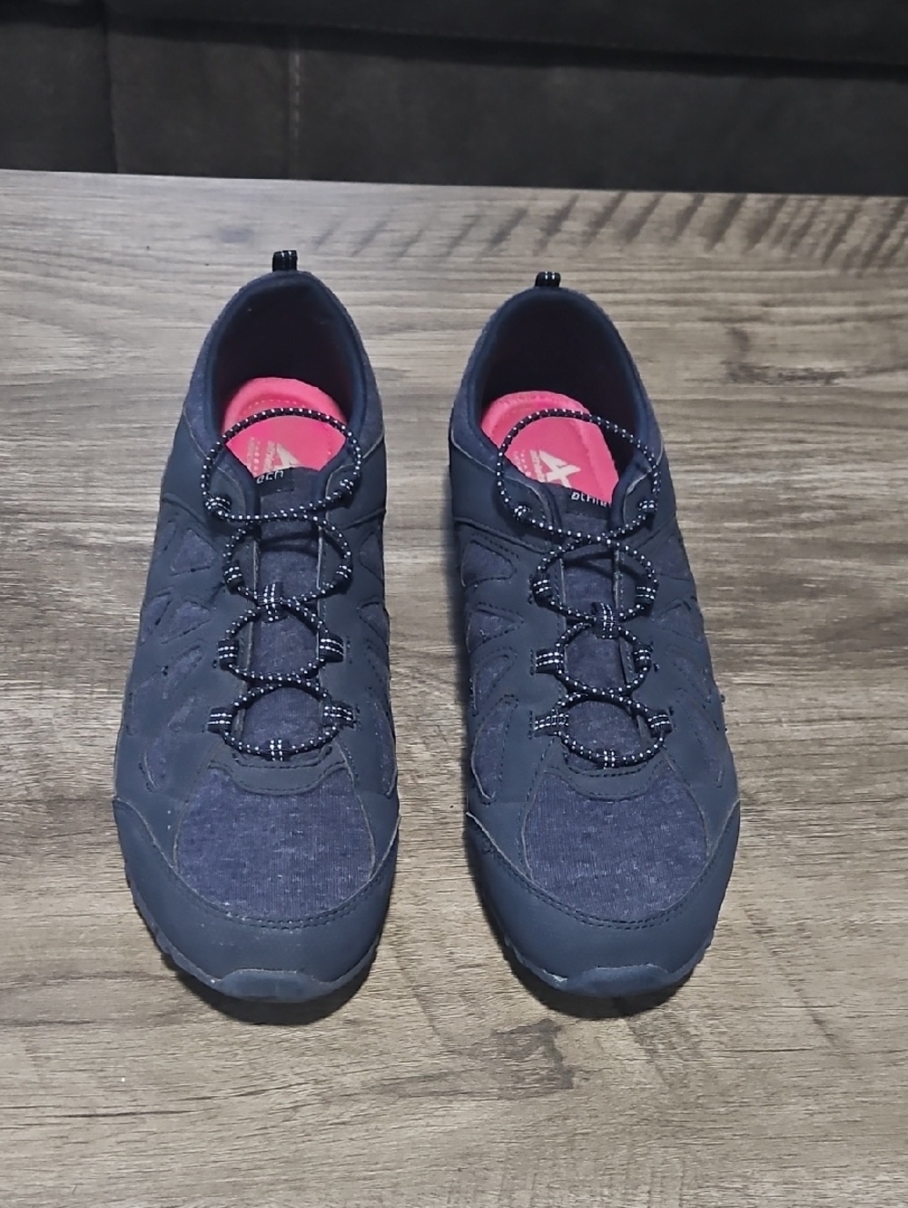 Athletech Carolyn Navy Slip-On Athletic Sneakers